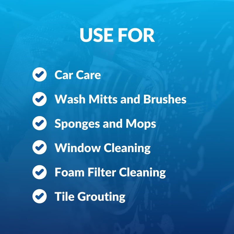 Grit Guard The Original Grit Guard Bucket Insert with Washboard Combo | Removes Dirt from Wash Mitt for Detailing | Car Wash Bucket Insert & Washboard | Black/Blue - Image 3
